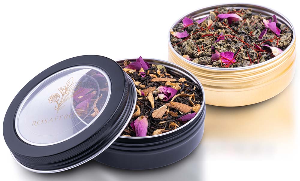 Signature Rosaffron™ and Rospice Tea Blend