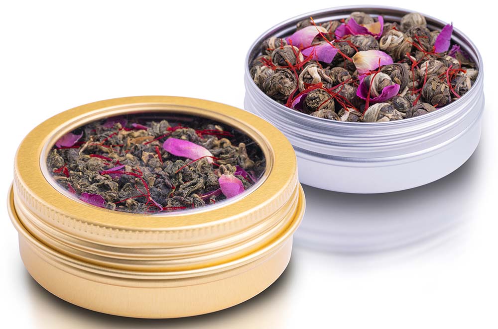 Set of Signature Rosaffron™ and Jasaffron Tea Blend