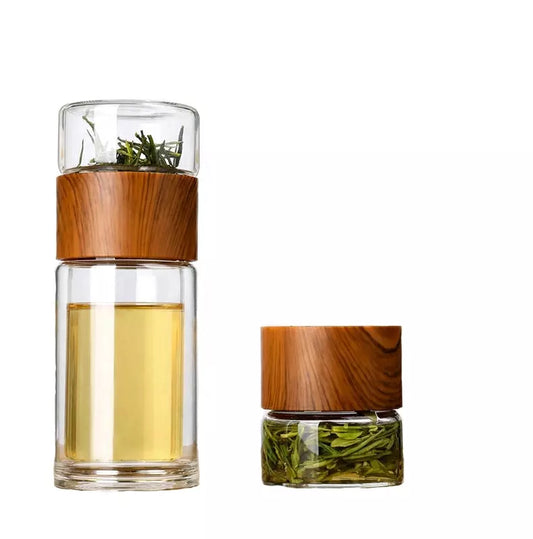 Tea Infuser Double Wall BPA Free Bottle